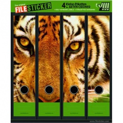 FileSticker ordnerruggen tijger