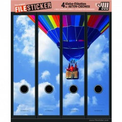 FileSticker ordnerruggen luchtballon